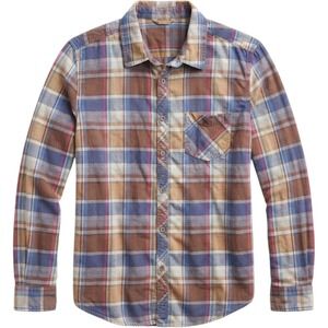 Bit & Bridle Plaid Button Down Shirt Womens XL Multi Color Good Long Sleeve